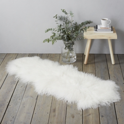 Double Tibetan Sheepskin Rug