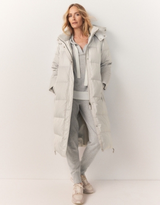 Down Filled Long Puffer Coat