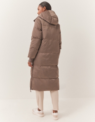 Down Filled Long Puffer Coat