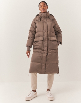 Down Filled Long Puffer Coat