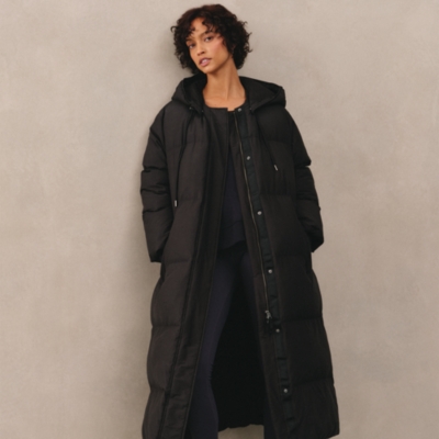 Down Filled Long Puffer Coat Coats Jackets The White Company UK