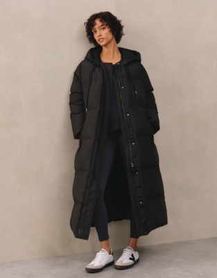 Down Filled Long Puffer Coat