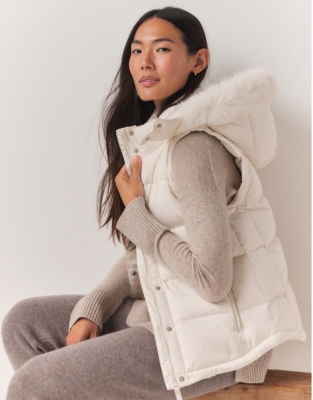 Down Filled Puffer Gilet All Clothing Sale The White Company