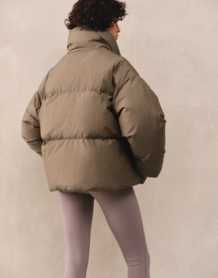 Down Filled Short Puffer Coat