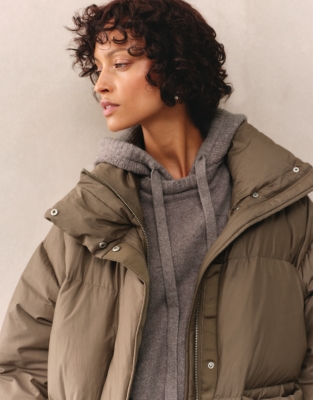 Down Filled Short Puffer Coat