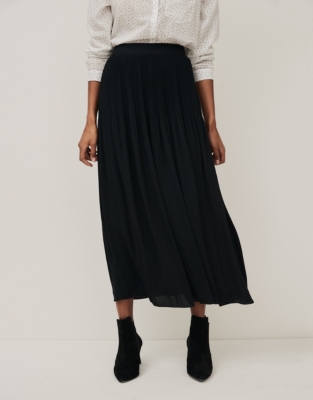 Dual Pleat Skirt | Dresses & Skirts | The White Company US