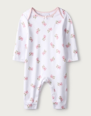 Eaden Floral Sleepsuit | Baby & Children's Sale | The White Company UK