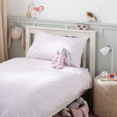 White company on sale childrens bedding