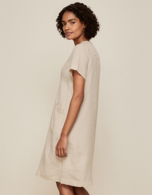 Linen dress uk on sale sale