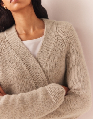 Edge to Edge Cardigan with Wool | Jumpers & Cardigans | The White ...