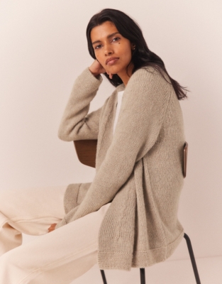 Edge to Edge Cardigan with Wool | Jumpers & Cardigans | The White ...