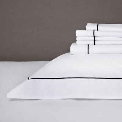Egyptian Cotton 200 Thread Count Single Row Cord Bed Linen Collection