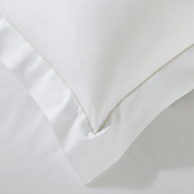 Egyptian Cotton 200 Thread Count Single Row Cord Duvet Cover & Pillowcase Set