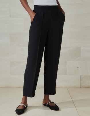 Elasticated TaperedLeg Pants All Clothing Sale The White Company US