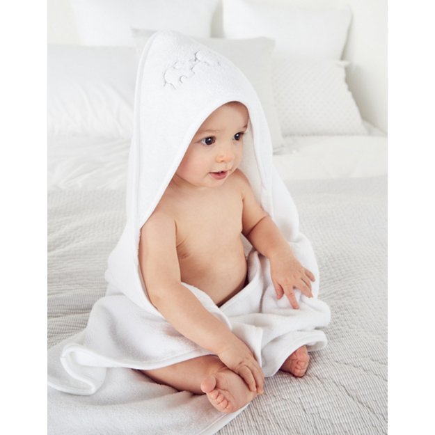 Elephant Hooded Baby Towel | Gifts For Baby | The White Company