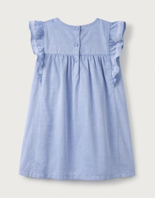 Embroidered Chambray Dress | Baby & Children's Sale | The White Company UK
