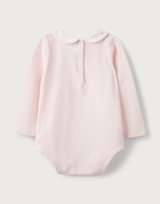 Embroidered-Collar Bodysuit | Baby & Children's Sale | The White Company UK