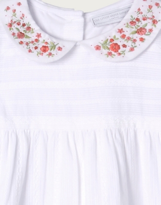 EmbroideredCollar Dress Baby & Children's Sale The White Company UK