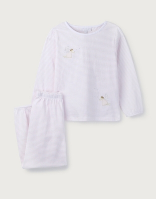 White company best sale girls pjs