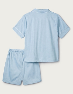 Embroidered Shark Pyjamas (1-12yrs) | Boys' Nightwear | The White ...