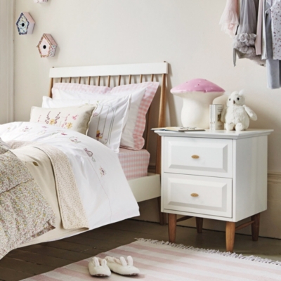 Ercol Devon Bedside Table Bedroom Furniture The White Company UK