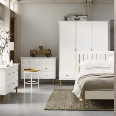 Ercol Devon Large Wardrobe Bedroom Furniture The White Company Uk