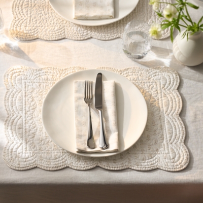 Esme Quilted Reversible Placemats – Set of 2