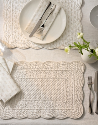 Esme Quilted Reversible Placemats – Set of 2