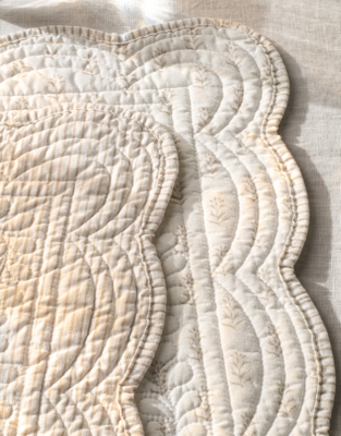 Esme Quilted Reversible Placemats – Set of 2