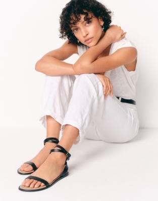 Essential Skinny Ankle Wrap Sandal