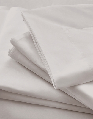 Essentials Egyptian Cotton Flat Sheet