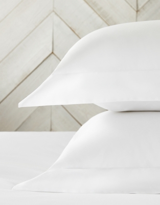 Essentials Egyptian Cotton Oxford Pillowcase with Border – Single