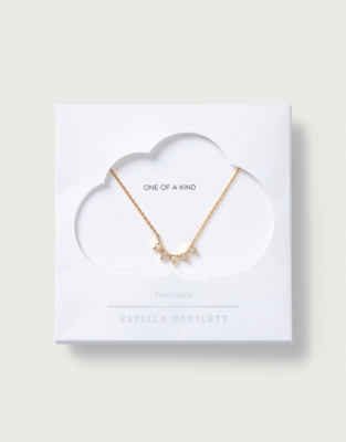 Estella Bartlett CZ Bunting Necklace