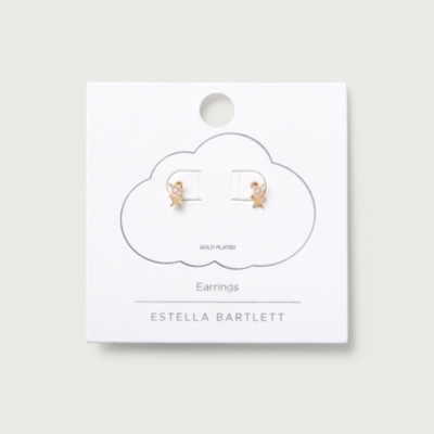 Estella Bartlett Duo Star Stud Earrings