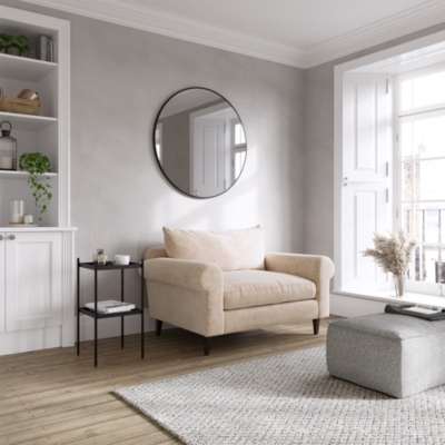 Evesham Bouclé Love Seat
