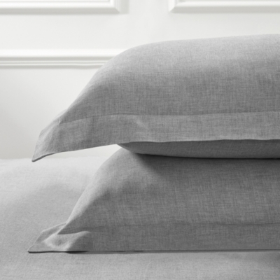Evesham Oxford Pillowcase with Border Single Evesham Cashmere Bed