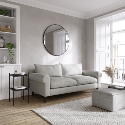 White soft deals sofa