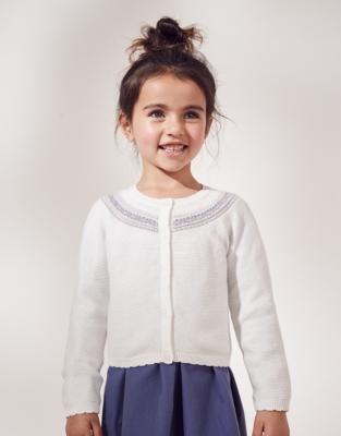 Fair Isle Cardigan (18mths-6yrs) | Children's Clothing Sale | The White ...