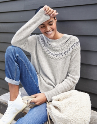 Cashmere fair shop isle jumper