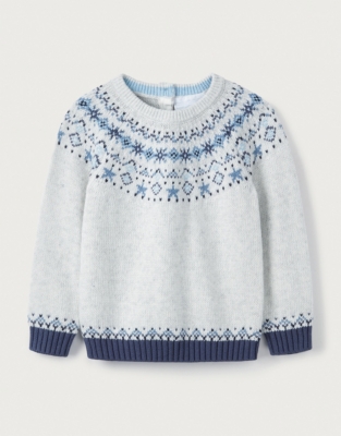 Fair Isle Jumper Baby Boys' The White Company UK