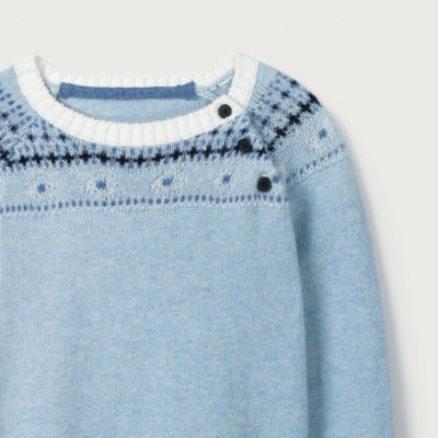 Fair Isle Jumper Baby & Children's Sale The White Company UK