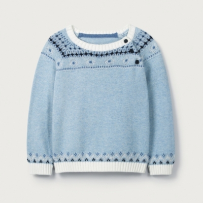Fair Isle Jumper Baby & Children's Sale The White Company UK