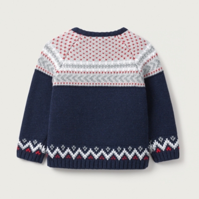Fair Isle Jumper Baby & Children's Sale The White Company UK
