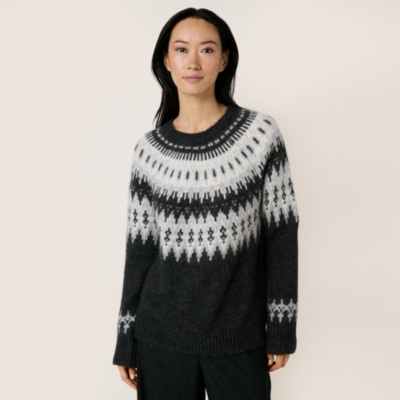 Fair Isle Sweater with Alpaca