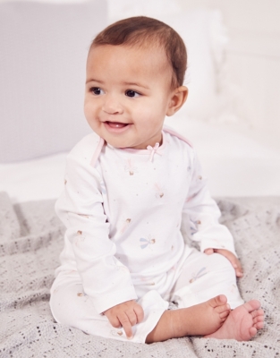white company baby cardigan