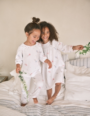 White company sales girls pyjamas