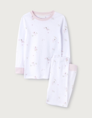 The white 2025 company childrens pyjamas