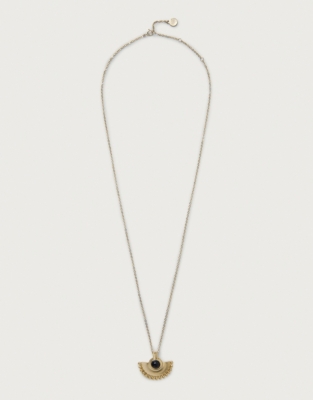 White deals company necklace