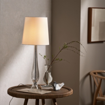 White company bedside deals lamps