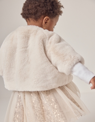 Faux Fur Bolero (18mths–6yrs)